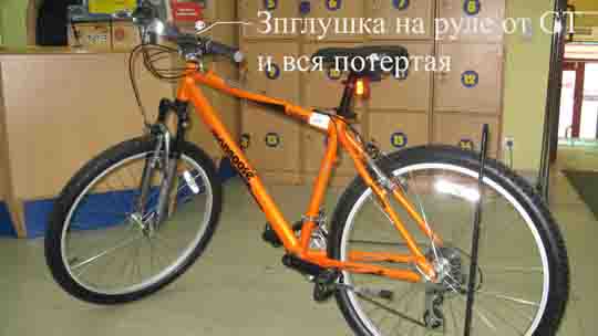 Монгусь со стертой заглушкой на руле