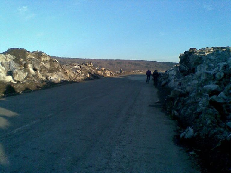 участок трассы между Казанкой и Батурино
